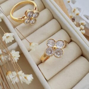 Anel Rita - Folheado a Ouro