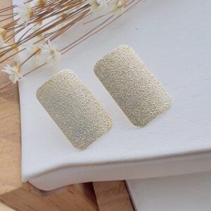 Brinco Berta - Folheado a Ouro