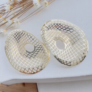 Brinco Cibele - Folheado a Ouro