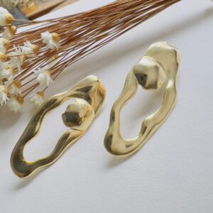 Brinco Emma - Folheado a Ouro