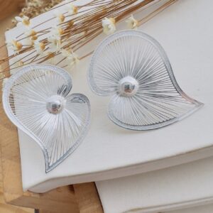 Brinco Maristela - Folheado a Prata