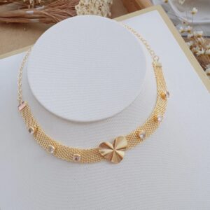 Colar Jucélia - Folheado a Ouro