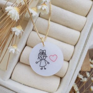 Colar Manu - Folheado a Ouro