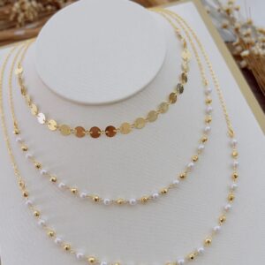 Colar Mara - Folheado a Ouro