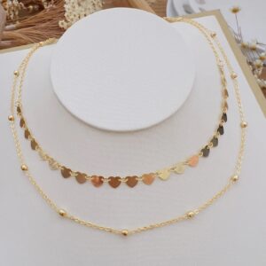 Colar Olga - Folheado a Ouro