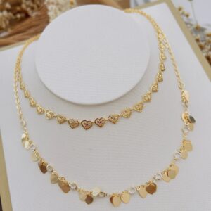 Colar Penha - Folheado a Ouro