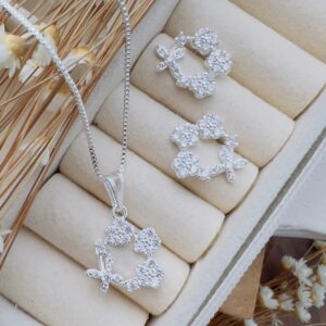 Conjunto Florianópolis - Folheado a Prata