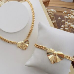 Conjunto Nice - Folheado a Ouro