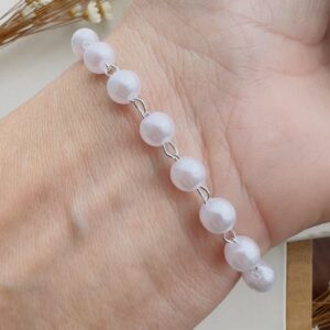 Pulseira Franciely -  Folheada a Prata