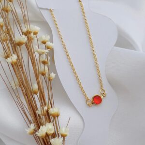 Tornozeleira Dublin - Folheada a Ouro