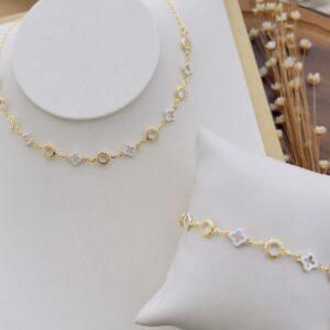 Conjunto Buenos Aires - Folheado a Ouro