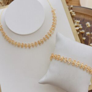 Conjunto Sydney - Folheado a Ouro