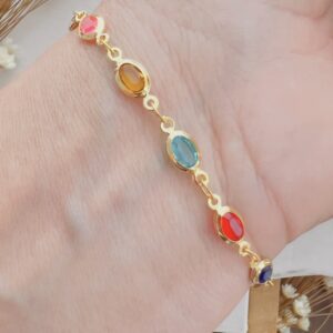 Pulseira Gilda - Folheada a Ouro