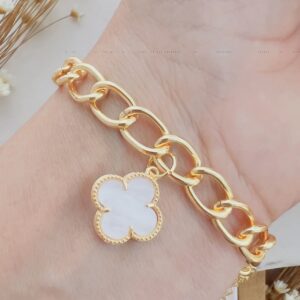 Pulseira Nathaly - Folheada a Ouro