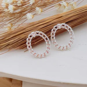 Brinco Folheado a Prata - 106