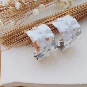 Brinco Folheado a Prata - 107