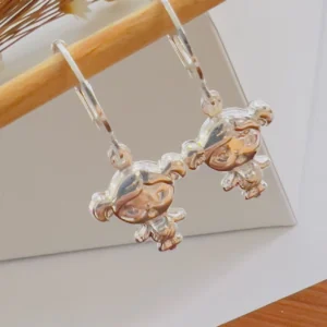 Argolinha Folheada a Prata Menina - 109